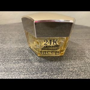 24 K gold foil moisturizer.